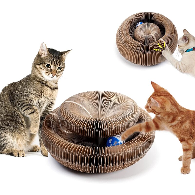 Interactive Self-Rolling Ball Cat ToySPECIFICATIONSType: CatsType: catsToys Type: BallsSupport: Dropshipping,wholesaleSpecifications: 24cmx24cmx10cmOrigin: Mainland ChinaName: Magic organ cat scratch bo-Rolling Ball Cat Toy