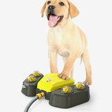 Dog Water SprinklerConvenience: Our automatic dog water dispenser can replace the traditional water feeding bowl. The smart dog presses the pedal to fetch water and keeps drinking fresDog Water Sprinkler