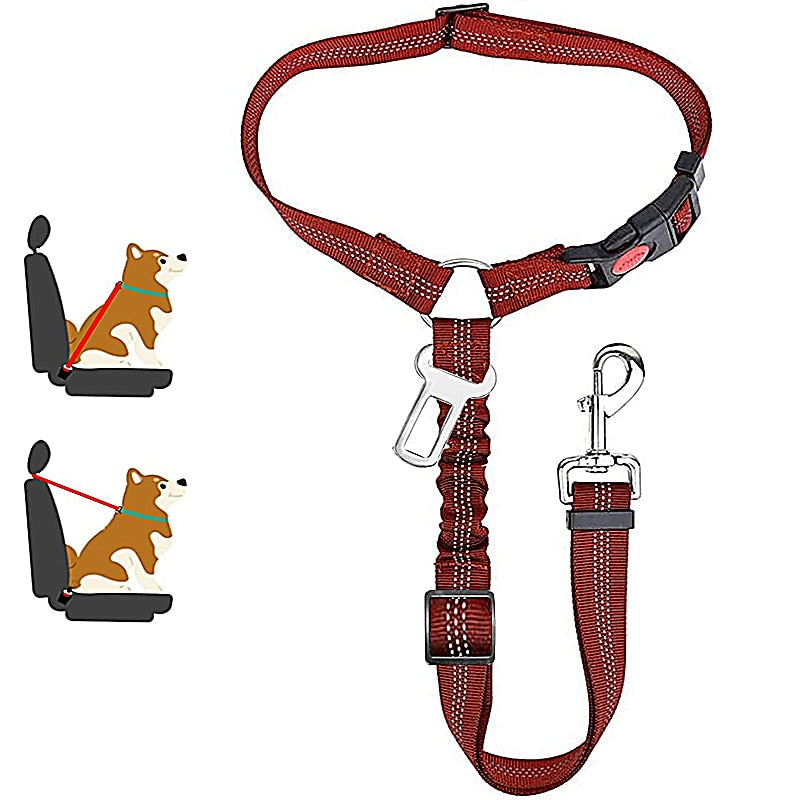 Car Dog LeashYou Spoke. We Listened. ALL NEW Design for 2023!

The Leash makes it easy to take your Dog or Cat in your car safely! Keep your dog off of your lap and from jumping Car Dog Leash