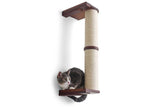 Wall Mounted Cat Climbing Pole - Sisal by Catastrophic Creations