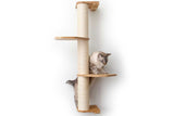 Wall Mounted Cat Climbing Pole - Sisal by Catastrophic Creations