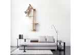 Wall Mounted Cat Climbing Pole - Sisal by Catastrophic Creations
