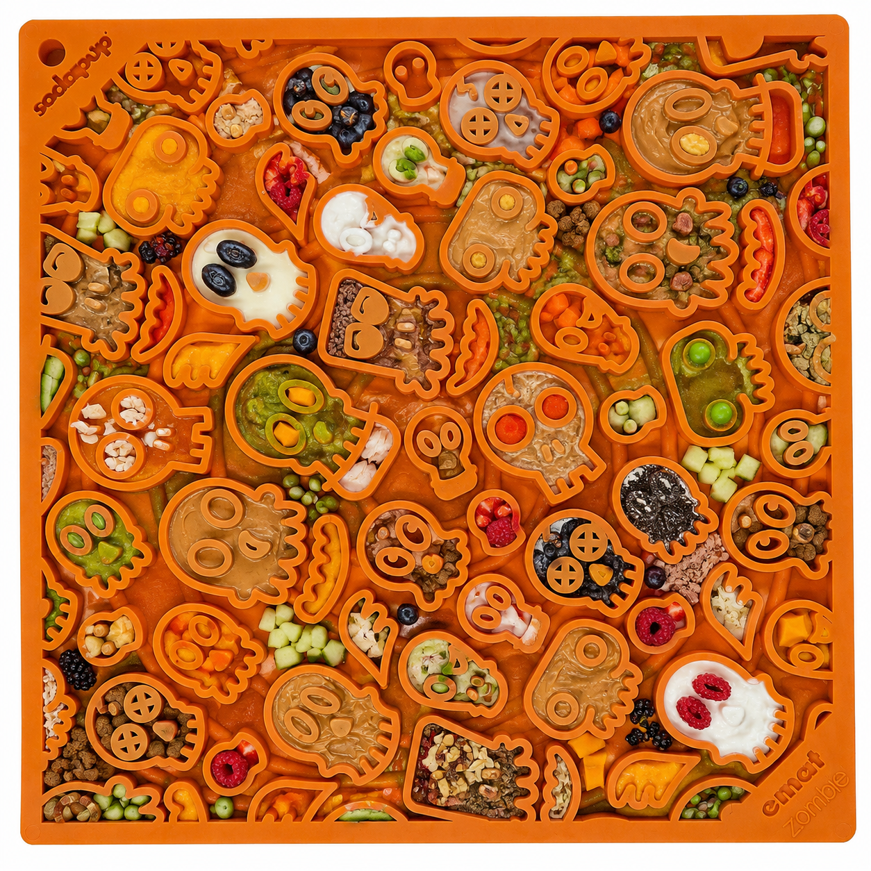 Zombie Dog Lick Mat — Halloween Enrichment by SodaPup