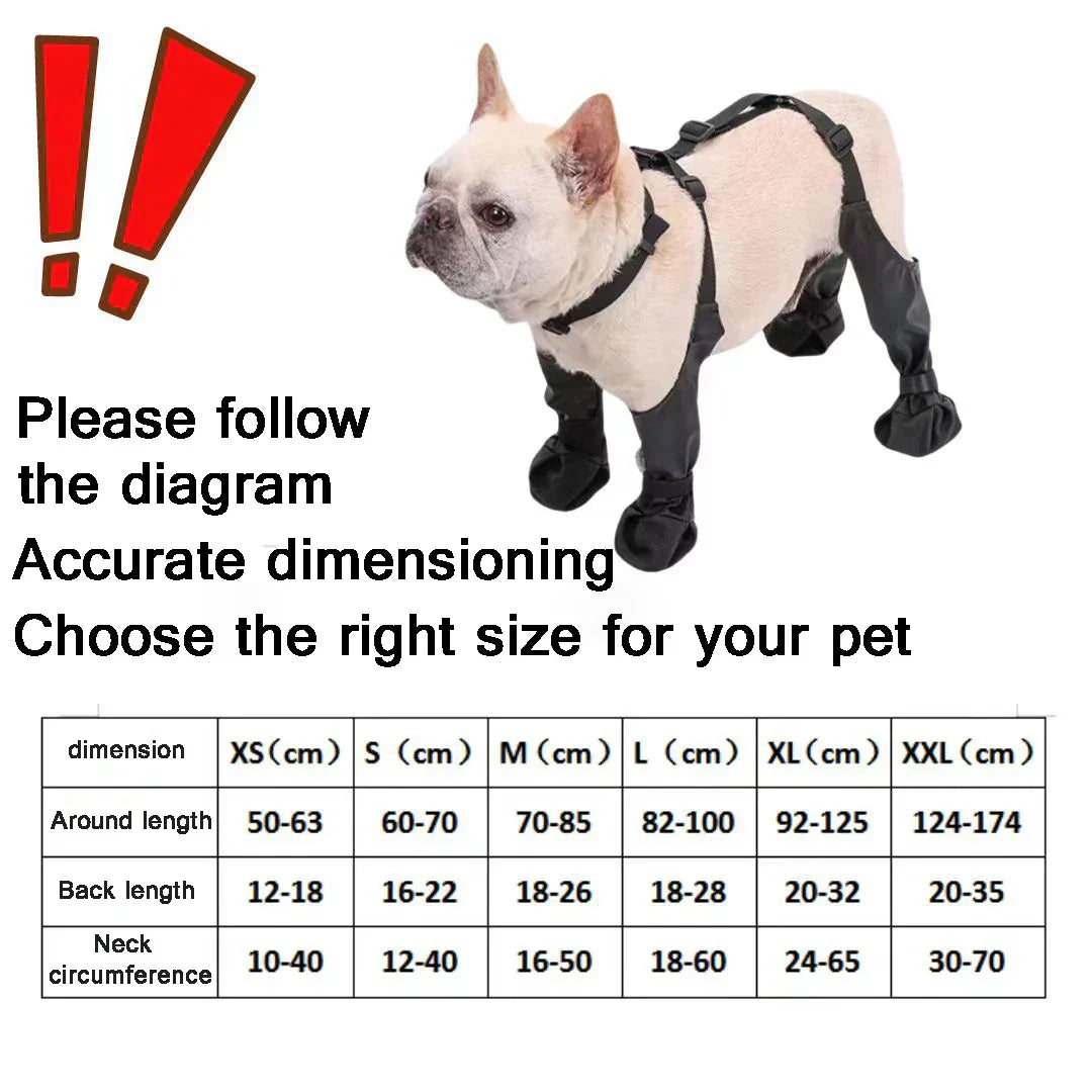 Adjustable Connected Dog Boots - Ultimate Paw ProtectionThese Adjustable Connected Dog Boots offer the ultimate paw protection for your furry friend. With an adjustable fit, these boots provide comfort and security to youAdjustable Connected Dog Boots - Ultimate Paw Protection