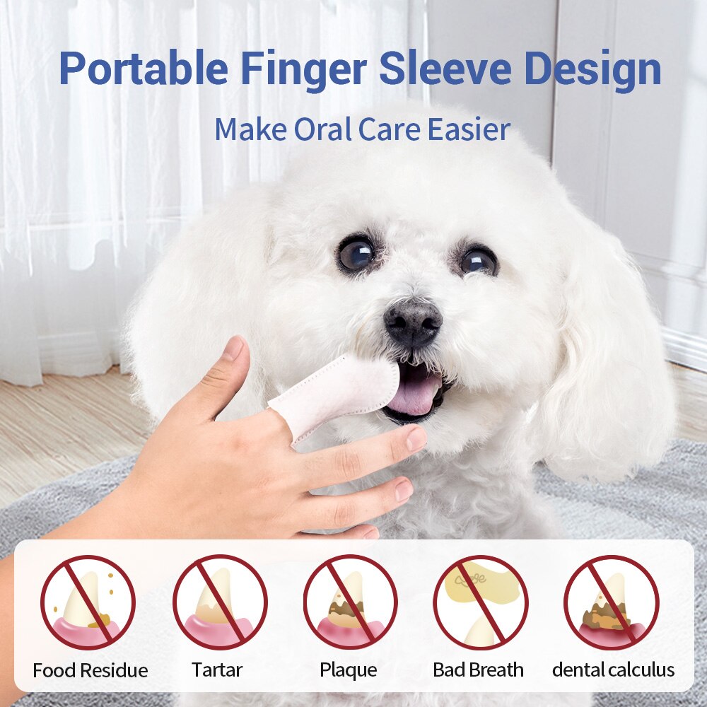 Pet Dental Cleaning Finger WipesHave you been looking for an easier and more effective way to maintain your pet's dental health? Introducing Pet Dental Cleaning Finger Wipes, a revolutionary soluti0Pet Dental Cleaning Finger Wipes