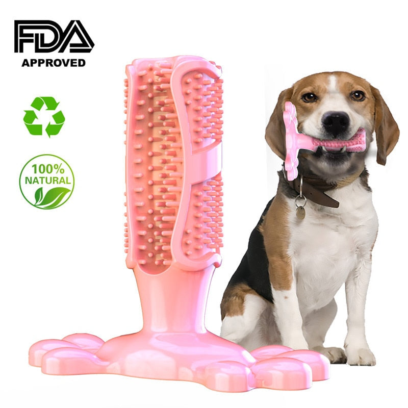 EZ Care Dog ToothbrushLet your dogs brush their own teeth & freshen their own breath! 

80% of dogs face oral health issues by the age of 3, Long-lasting and designed for small and biEZ Care Dog Toothbrush