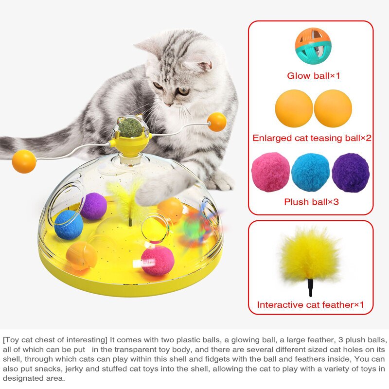 Windmill Interactive Multifunctional Catnip ToyGet your cat the play time they’ve been dreaming of with the Whirl Play Windmill Catnip Toy!



Ever so often cats mark their territory which can cause valuable thinWindmill Interactive Multifunctional Catnip Toy