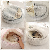 Plush Pet Cat BedDo you want to provide your feline friend with an inviting and cozy spot to curl up in?
Our Plush Pet Cat Bed is the perfect sanctuary for your pet, offering unparalPlush Pet Cat Bed