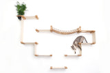 The Temple - Giant Cat Tree on Wall by Catastrophic Creations