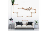 The Temple - Giant Cat Tree on Wall by Catastrophic Creations