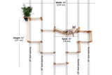 The Temple - Giant Cat Tree on Wall by Catastrophic Creations