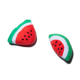 Squeaky Watermelon Plush Dog Toy 2 Pack