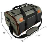 Mr. Peanut's Rhodium Series Mini Size Soft Sided Pet Carrier - Note Sizing in Description