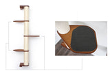Wall Mounted Cat Climbing Pole - Sisal by Catastrophic Creations