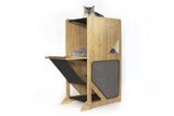 The Overlook - Sturdy - Bamboo Cat Tree by Catastrophic Creations