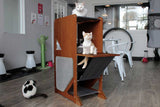 The Overlook - Sturdy - Bamboo Cat Tree by Catastrophic Creations