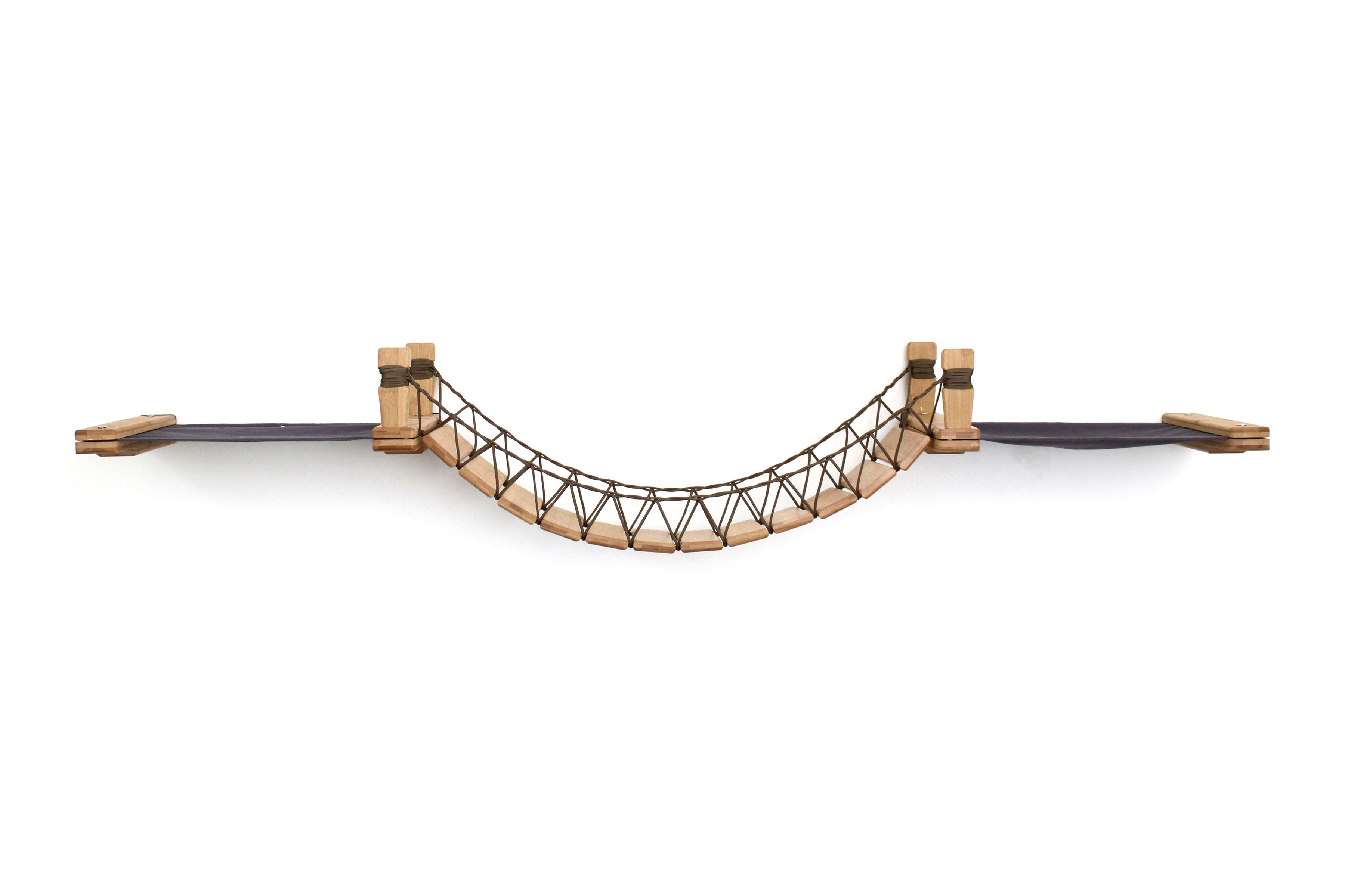 Double Cat Hammock and Climbing Bridge Combo by Catastrophic Creations