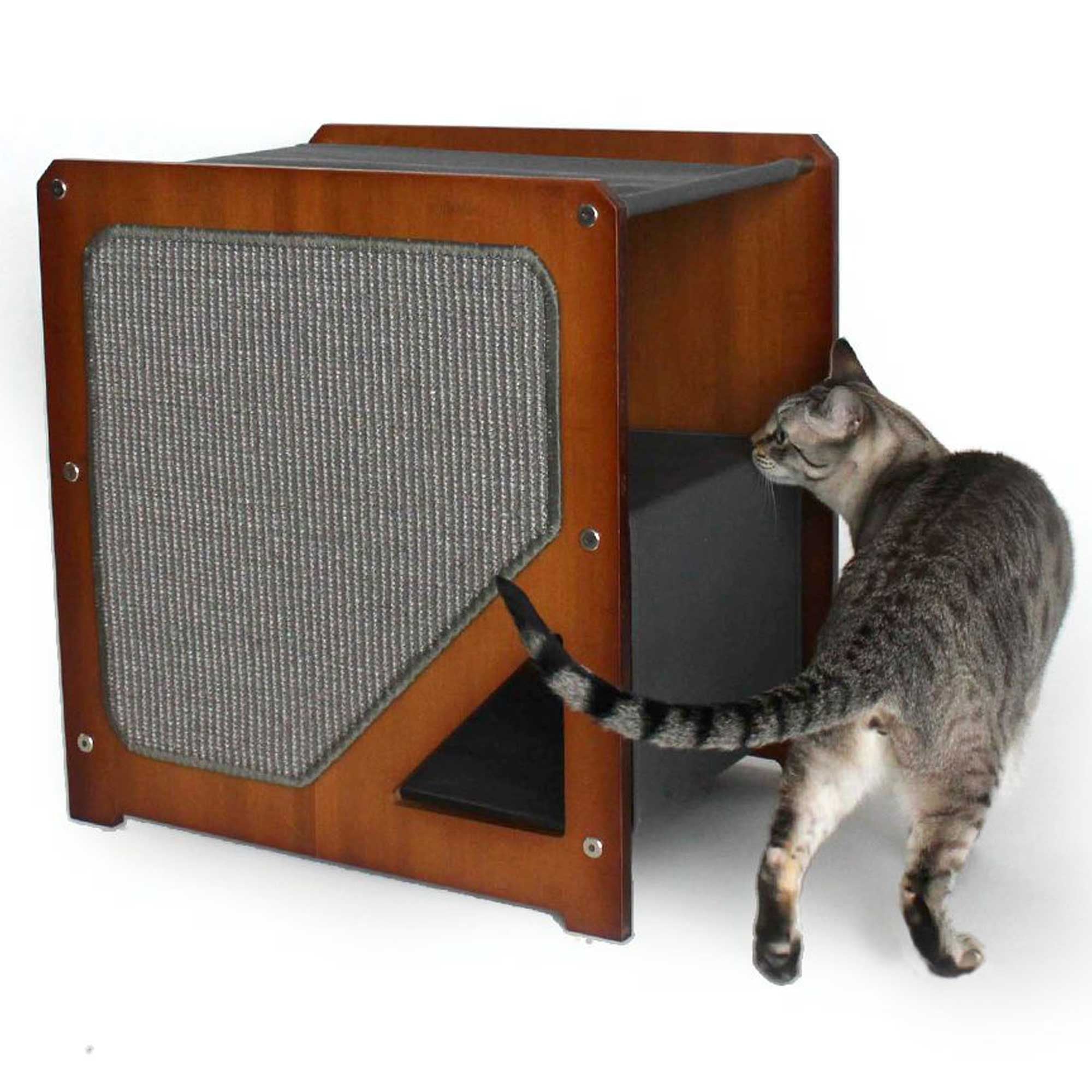 The Grotto - Short Cat Tree for Small Spaces by Catastrophic Creations