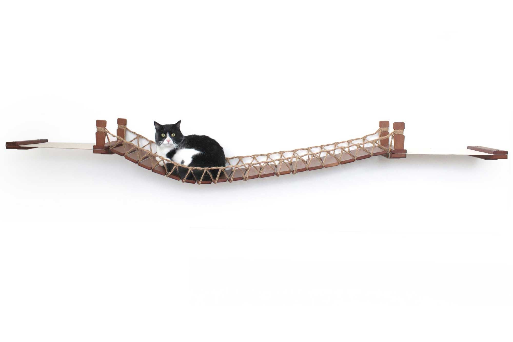 Double Cat Hammock and Climbing Bridge Combo by Catastrophic Creations