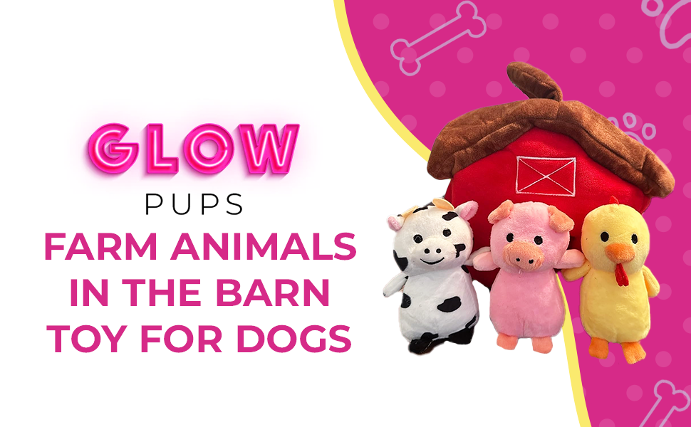 Hide & Seek Barnyard Adventure Dog Toy