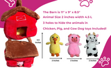 Hide & Seek Barnyard Adventure Dog Toy