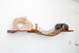Cat Wall Bridge and Shelf Set by Catastrophic Creations