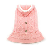 Cable Hoodie Sweater Dress