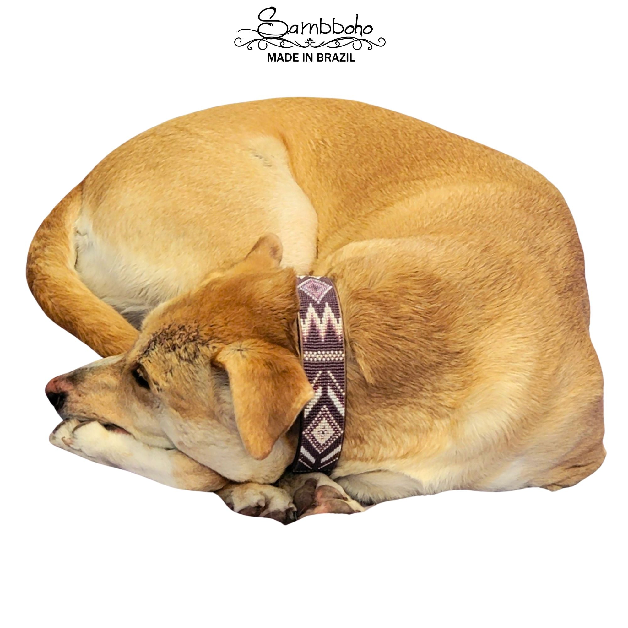 Charlotte Sambboho dog collar (made to order)