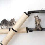 The Crossroads - Cat Wall Scratcher - Tree with Ramp by Catastrophic Creations