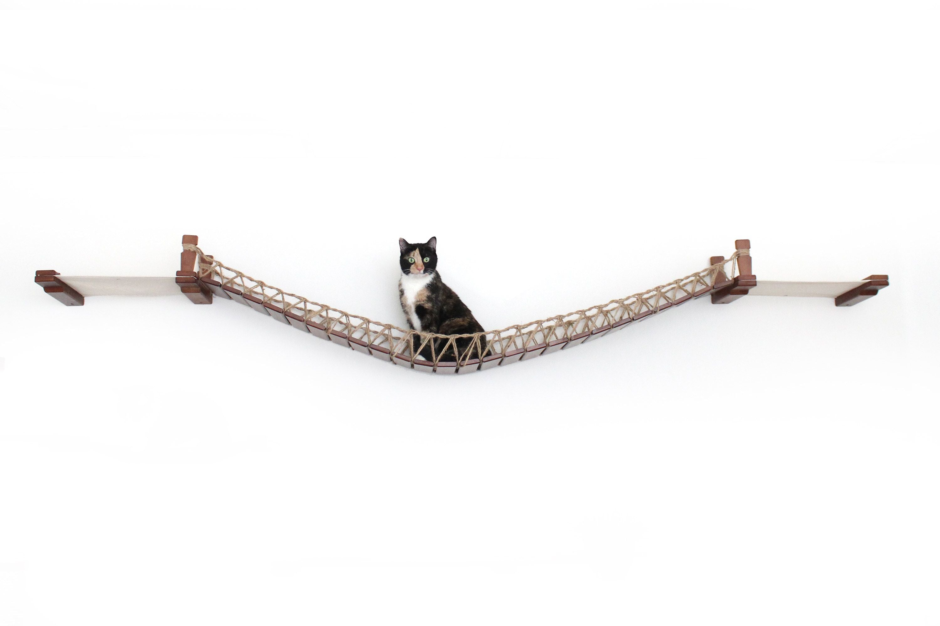 Double Cat Hammock and Climbing Bridge Combo by Catastrophic Creations