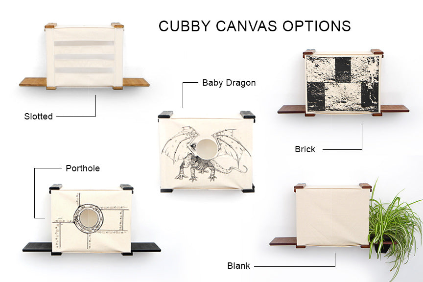 Enclosed Cat Bed - Cat Wall Cubby by Catastrophic Creations