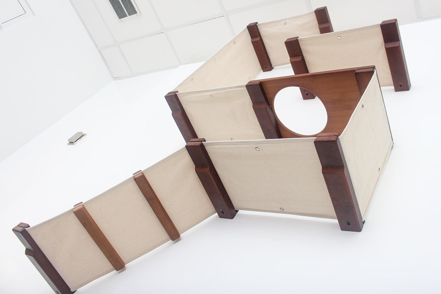 The Deluxe Cat Fort - Modern Cat Condo by Catastrophic Creations