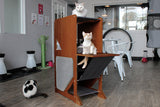 The Overlook - Sturdy - Bamboo Cat Tree by Catastrophic Creations