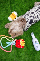 Pawty Pups Plush Beer Glass Dog Toy