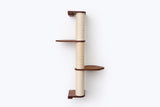 Wall Mounted Cat Climbing Pole - Sisal by Catastrophic Creations