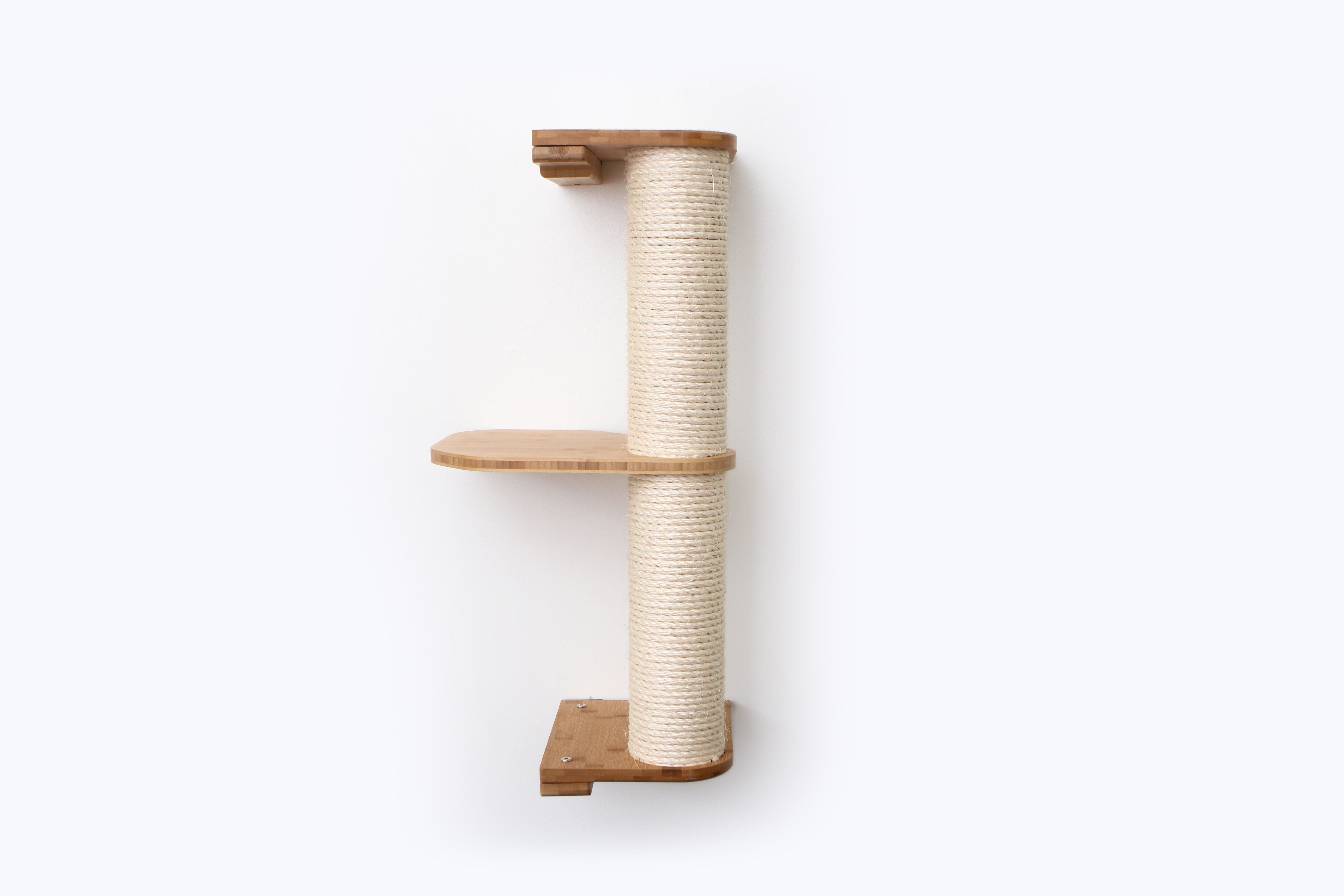 Wall Mounted Cat Climbing Pole - Sisal by Catastrophic Creations