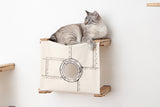 Enclosed Cat Bed - Cat Wall Cubby by Catastrophic Creations