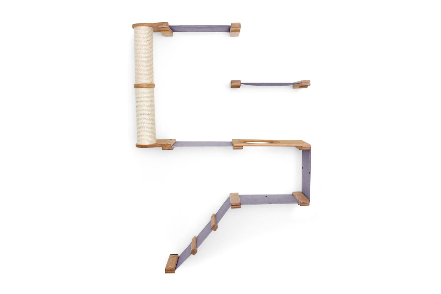 The Deluxe Cat Fort - Modern Cat Condo by Catastrophic Creations