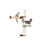 The Crow's Nest - A Wall Cat Scratcher with Hammock by Catastrophic Creations