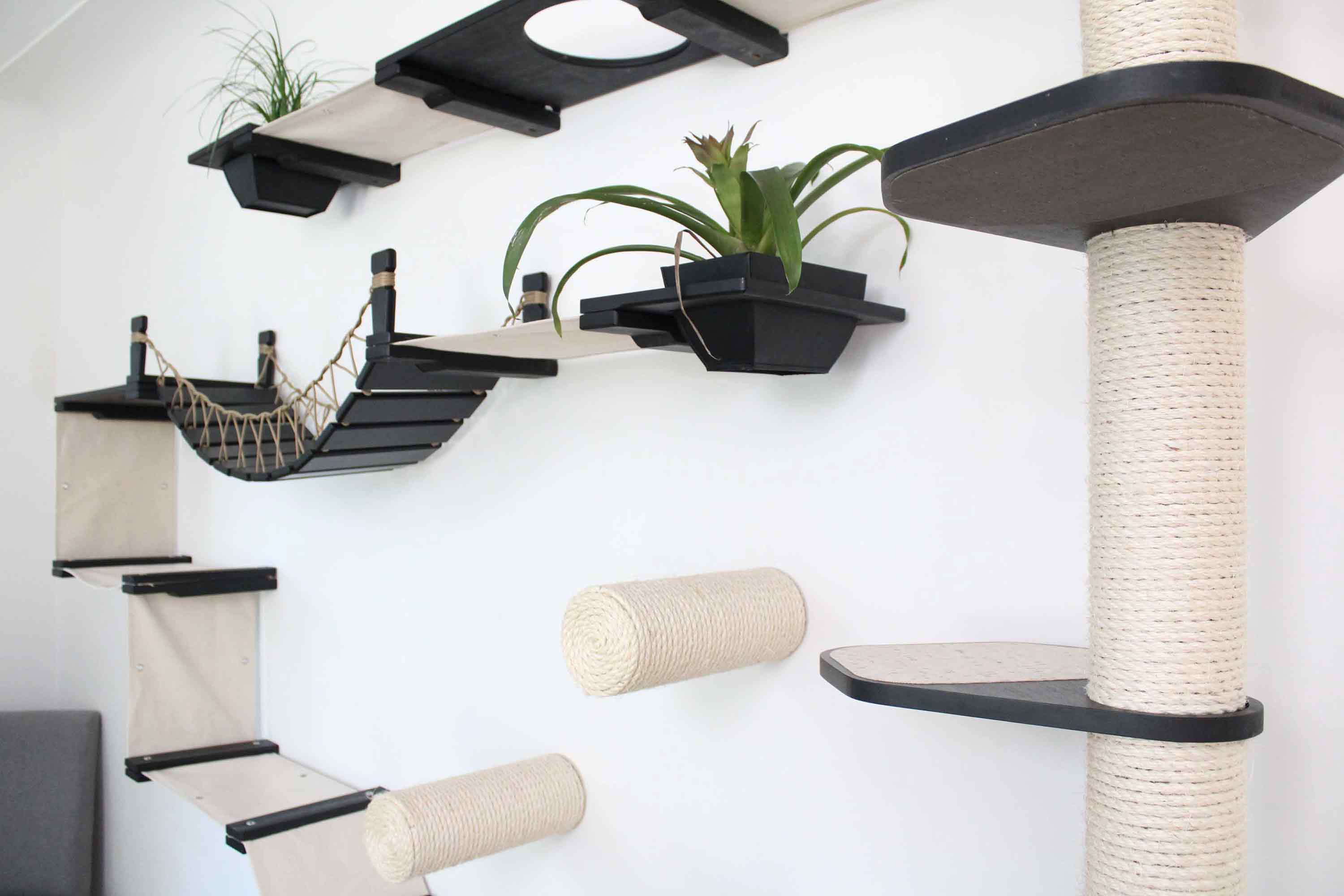 The Juggernaut - Indoor Cat Playground for Wall by Catastrophic Creations
