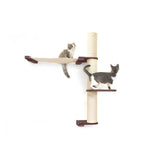 The Crow's Nest - A Wall Cat Scratcher with Hammock by Catastrophic Creations