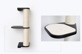 Wall Mounted Cat Climbing Pole - Sisal by Catastrophic Creations
