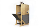 The Overlook - Sturdy - Bamboo Cat Tree by Catastrophic Creations