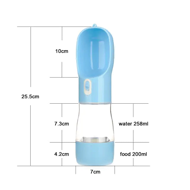 Pet Dog Water Bottle FeederKeep Your Pup Hydrated on the Go with the Pet Dog Water Bottle Feeder!

Description: If you're always on the go with your furry friend, the Pet Dog Water Bottle FeedPet Dog Water Bottle Feeder