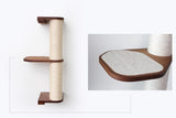 Wall Mounted Cat Climbing Pole - Sisal by Catastrophic Creations