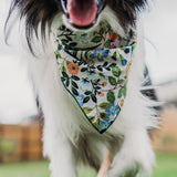 Yellow Botanical Bandana