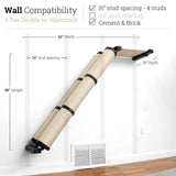 Slanted Cat Scratcher for Wall by Catastrophic Creations