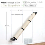 Slanted Cat Scratcher for Wall by Catastrophic Creations