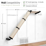 Slanted Cat Scratcher for Wall by Catastrophic Creations