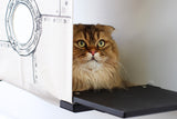 Cat Cubby for Wall - Covered Cat Bed by Catastrophic Creations